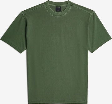 G-STAR T-Shirt - 'Relaxed Base T-Shirt' in Grün: Vorderseite
