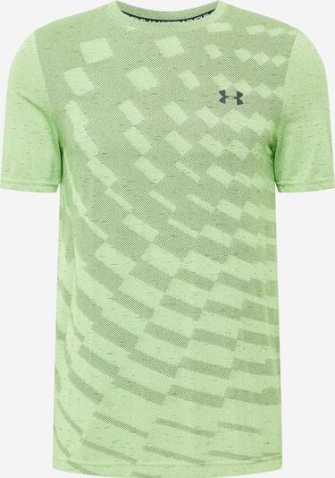 UNDER ARMOUR T-Shirt fonctionnel 'Radial' en gris / vert clair, Vue avec produit