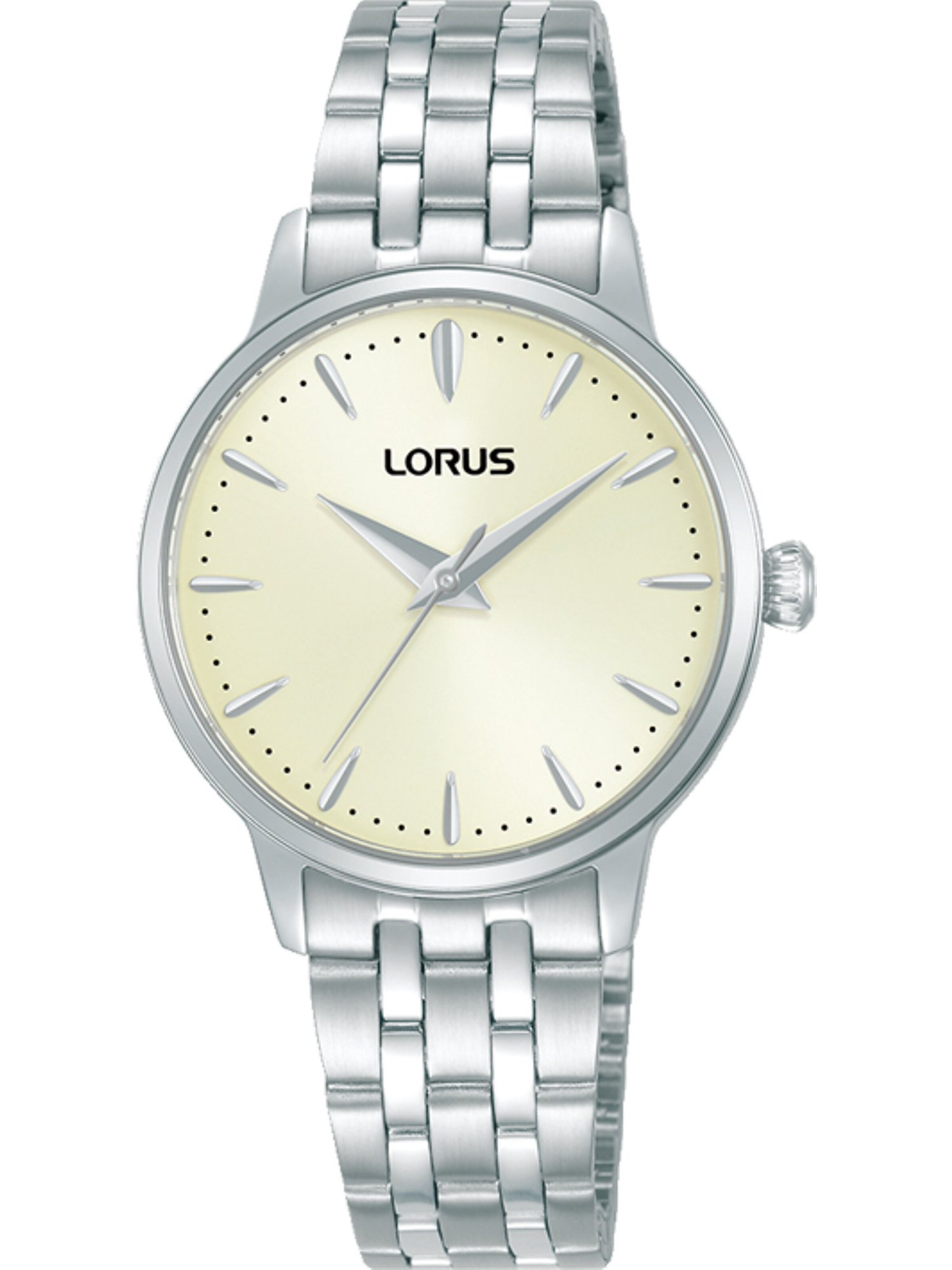 LORUS Uhr in Silber: Vorderseite