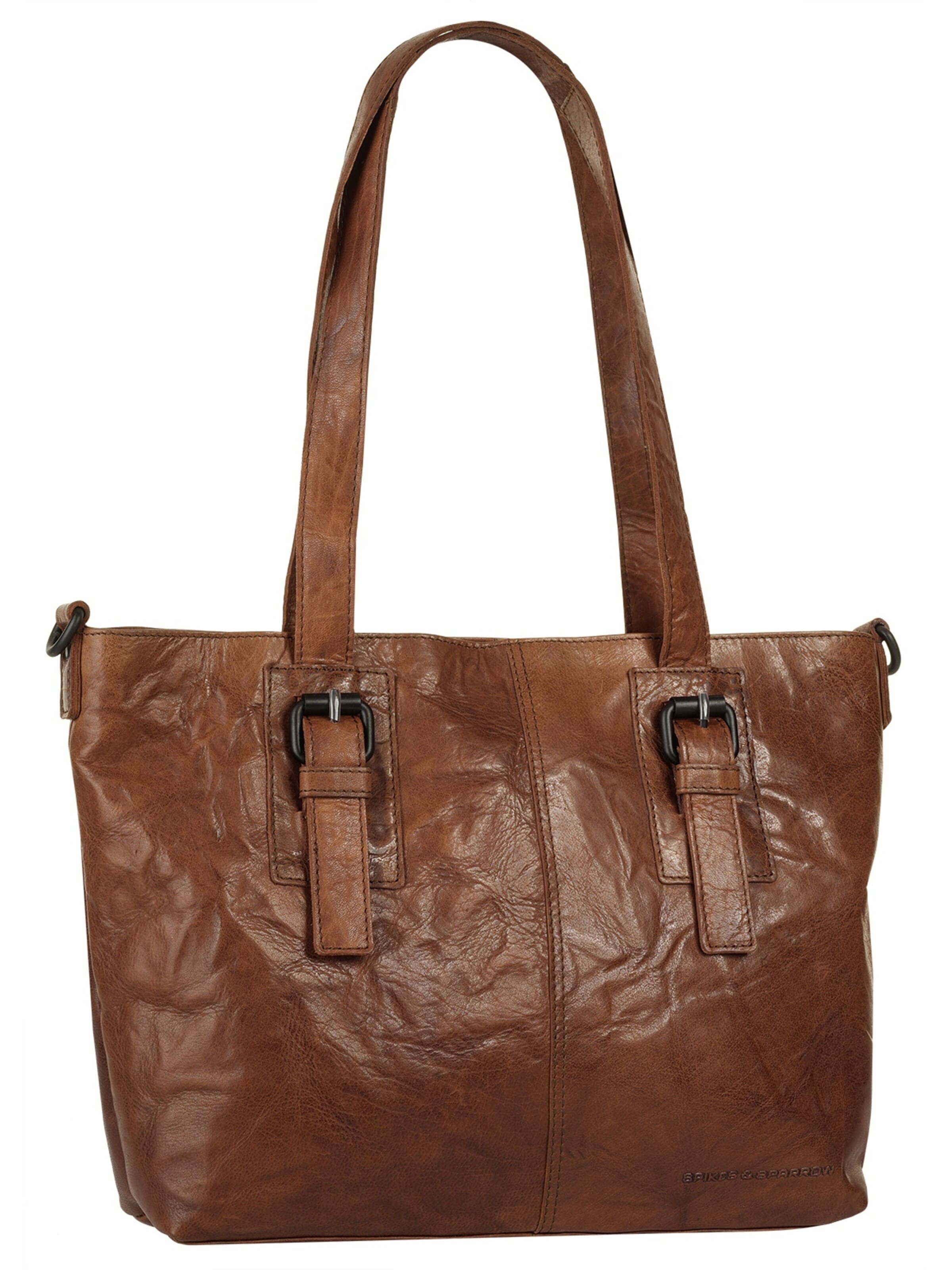 Cabas Spikes & Sparrow en marron