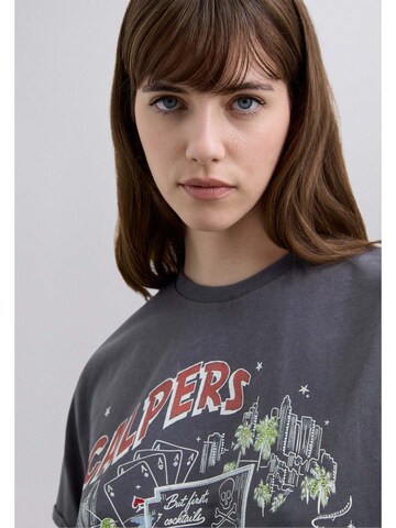 T-shirt 'Lucky' Scalpers en gris