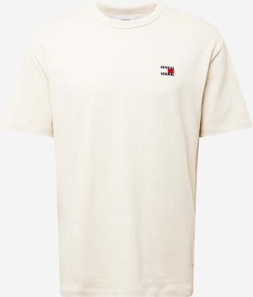 T-Shirt Tommy Jeans en beige : devant