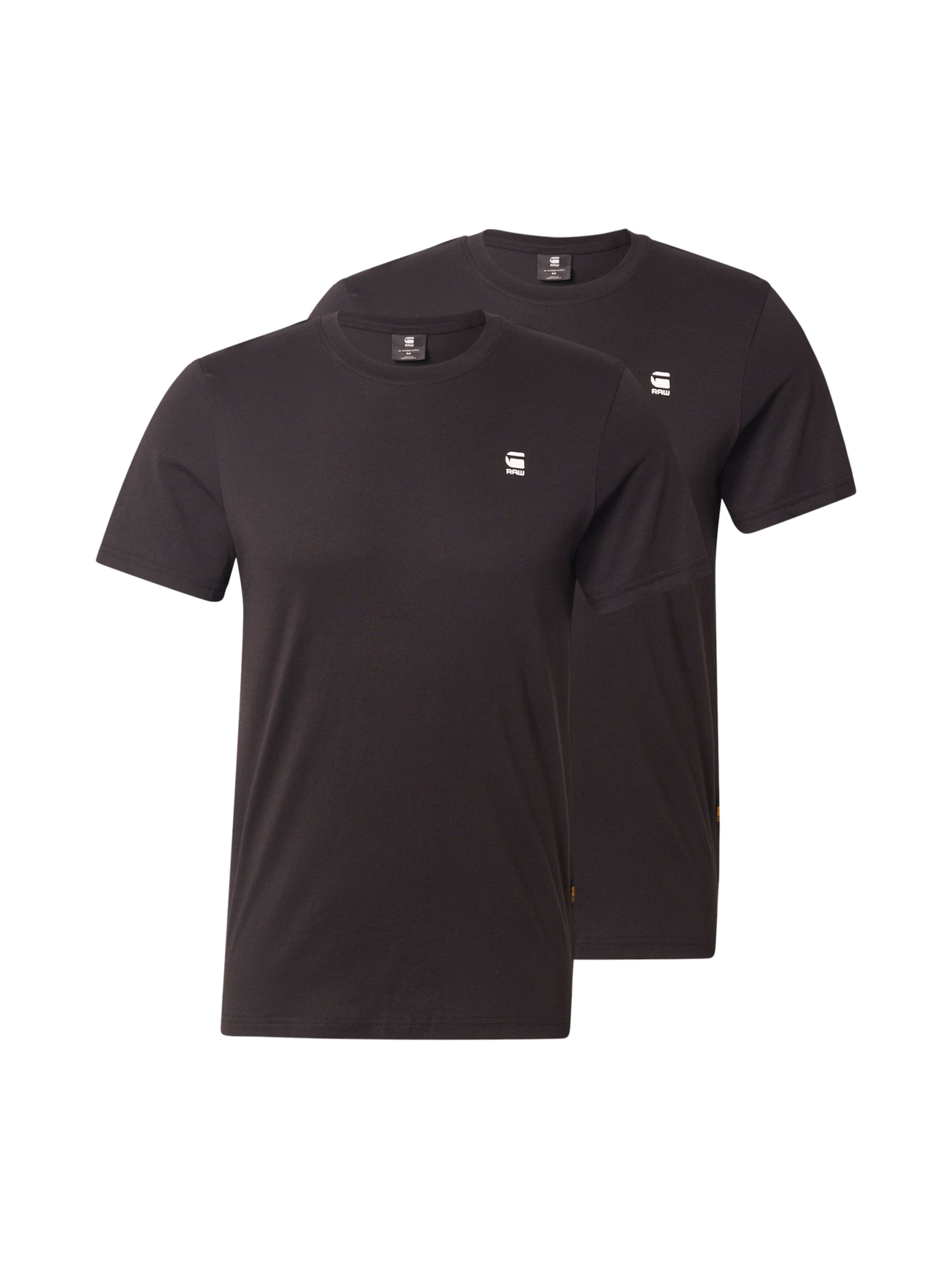 G-STAR Tričko 'Graw' - Čierna: predná strana