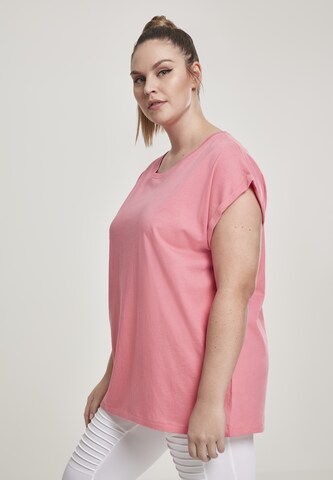 T-shirt Urban Classics en rose