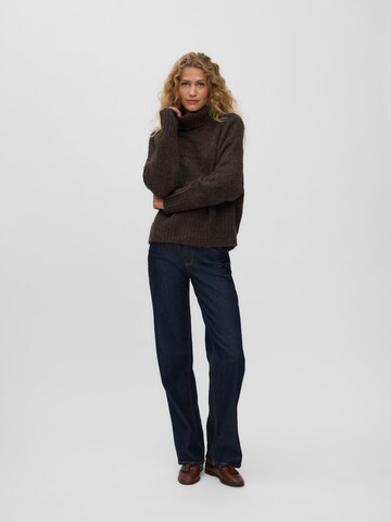 VERO MODA Sweater 'VMHope' in Brown