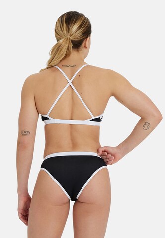 ARENA Bustier Sportbikini 'ICONS' in Zwart