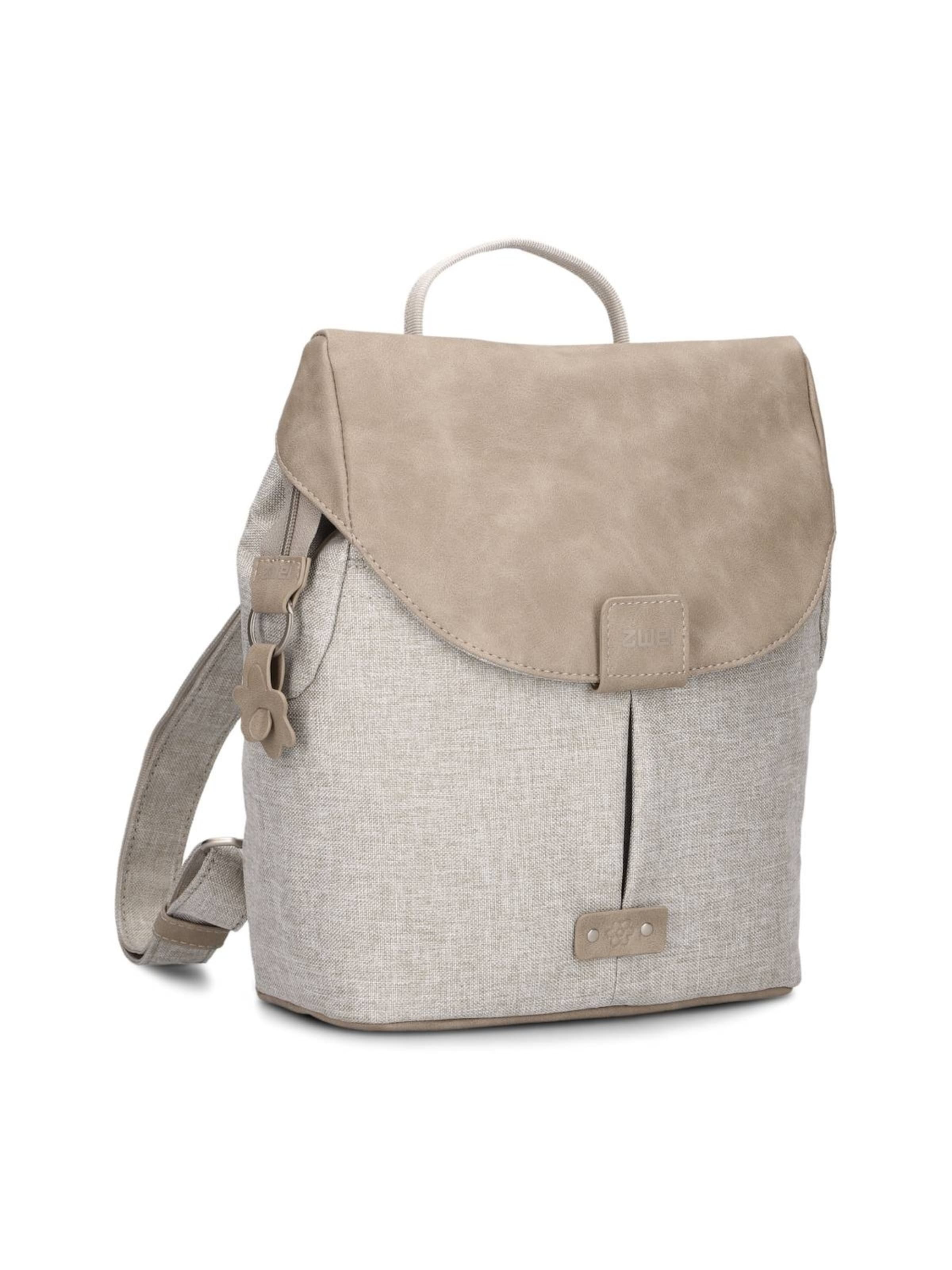 ZWEI Rucksack 'OLLI OR8'‌‌‌‌‌ in Beige: Vorderseite