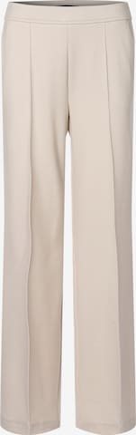 Regular Pantalon à pince ' Ava ' Cambio en beige : devant