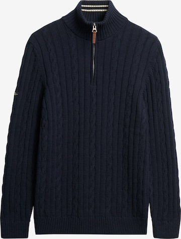 Pull-over Superdry & Co en bleu : devant