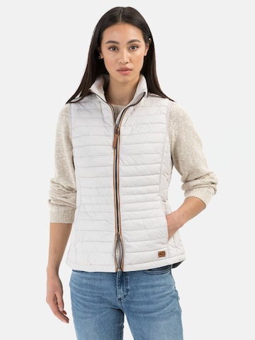 CAMEL ACTIVE Bodywarmer in Wit: voorkant