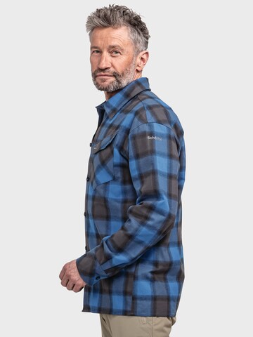 Coupe regular Chemise fonctionnelle 'Poplar' Schöffel en bleu