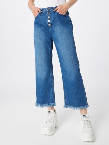 MICHAEL Michael Kors Flared Jeans 'SELMA' in Blauw: voorkant