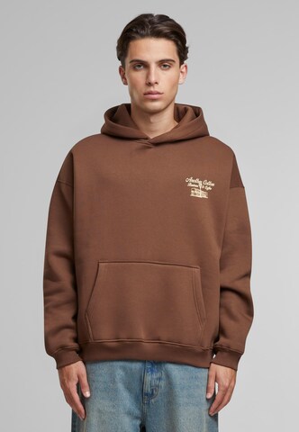 Another Cotton Lab Sweatshirt 'Workation' in Brown: front