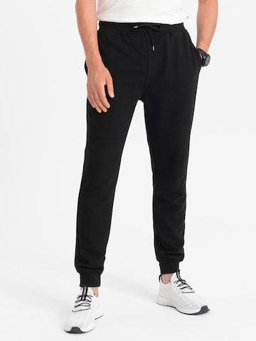 Ombre Tapered Pants 'PASK-0129' in Black: front