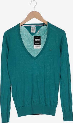 Tommy Jeans Sweater & Cardigan in L in Green: front