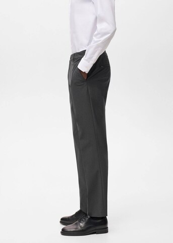 MANGO MAN Slim fit Pants 'Ravel' in Grey