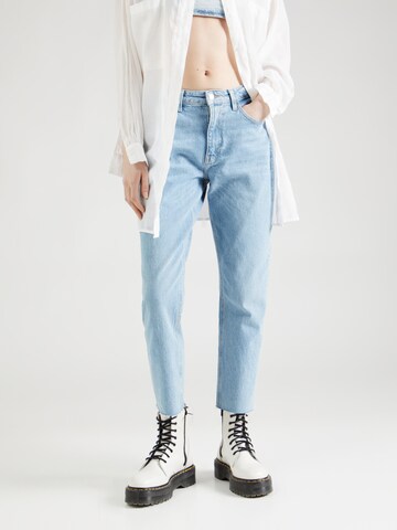 TOPSHOP Szabványos Farmer - kék: elől