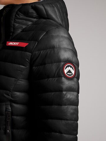JACK1T Outdoor jacket ' SATEL1TE Kapuzen-Daunenjacke 2.0 ' in Black