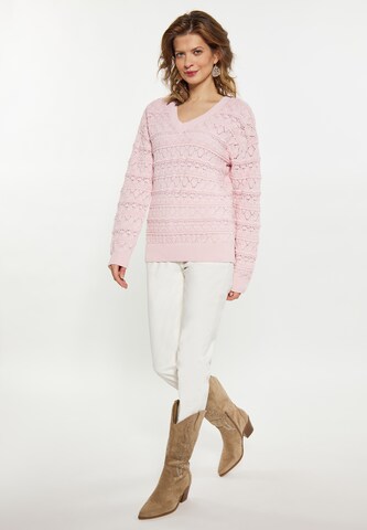 usha FESTIVAL Sweater in Pink