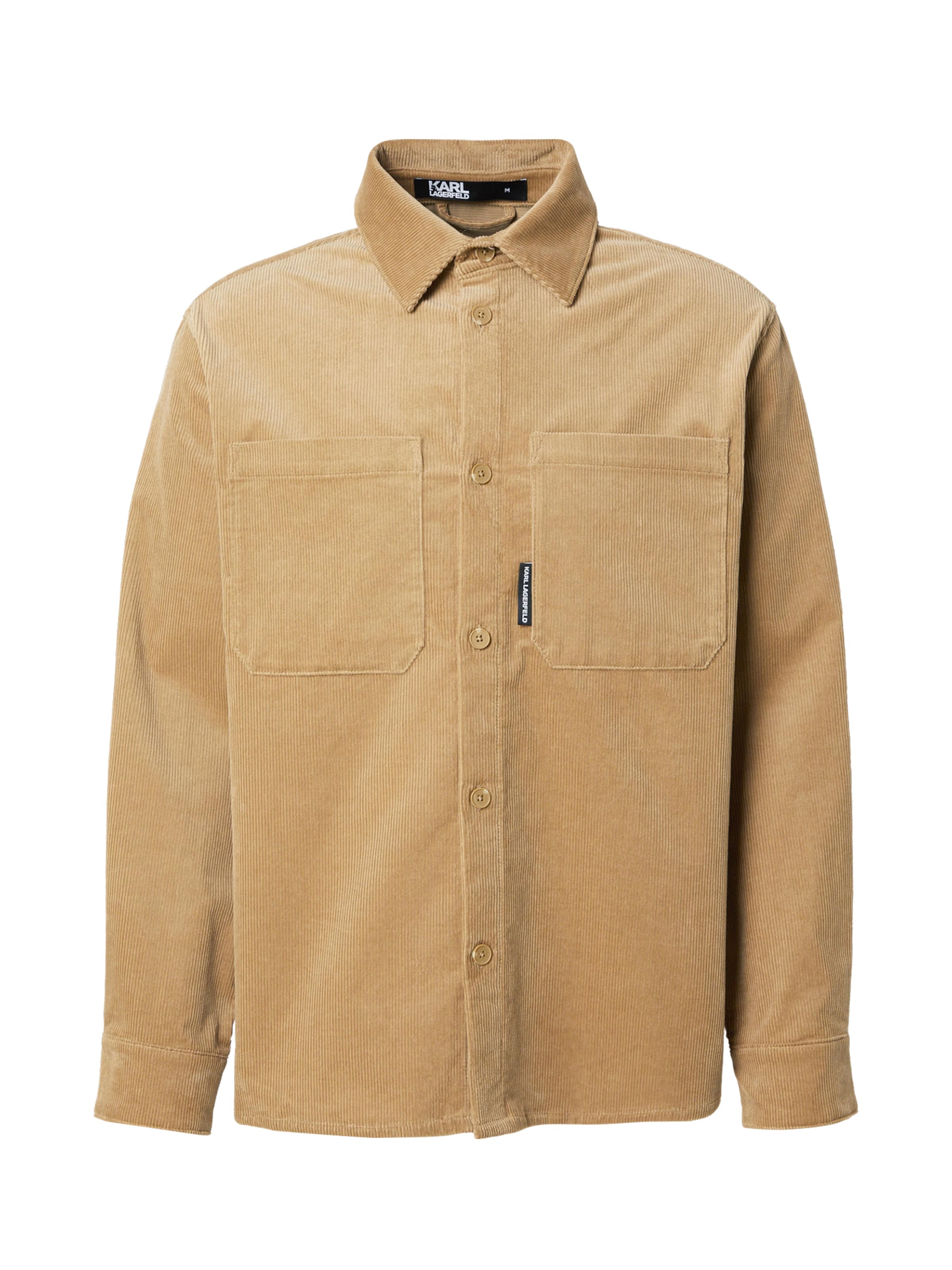 Karl Lagerfeld Regular fit Skjorta i beige: framsida