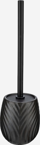 Wenko Toilet Accessories 'Idro' in Black: front