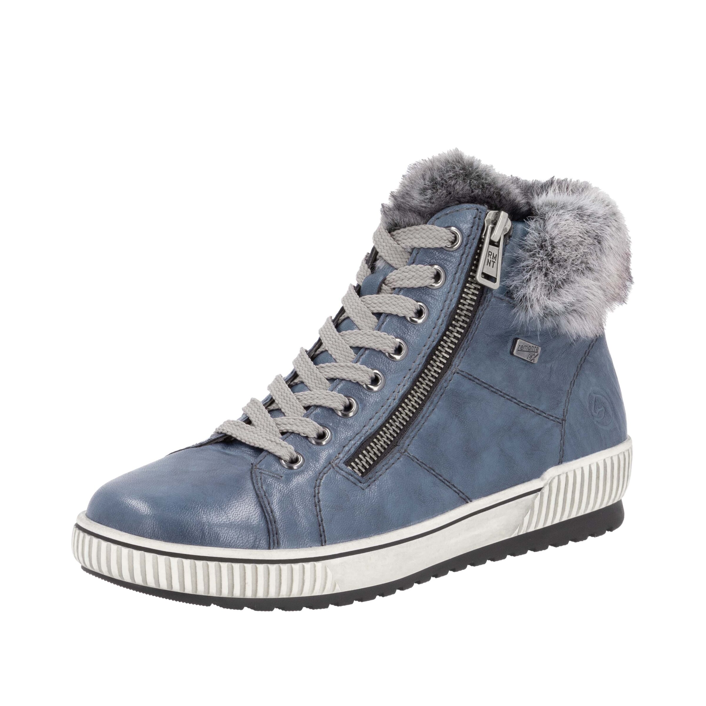 REMONTE - Botim com fivela 'D0780' em azul: frente