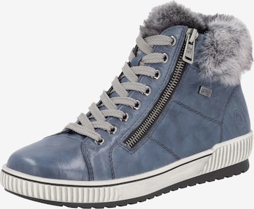 REMONTE Veterlaarsjes 'D0780' in Blauw: voorkant