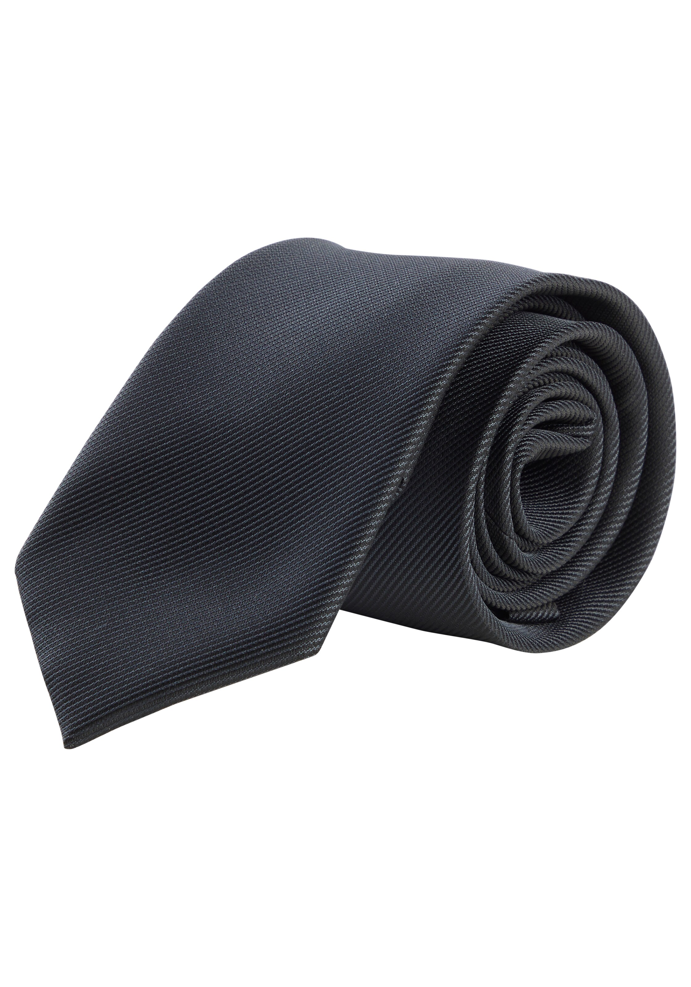 Man's World Krawatte in Grau: Vorderseite