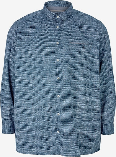 TOM TAILOR Men + Hemd in taubenblau, Produktansicht