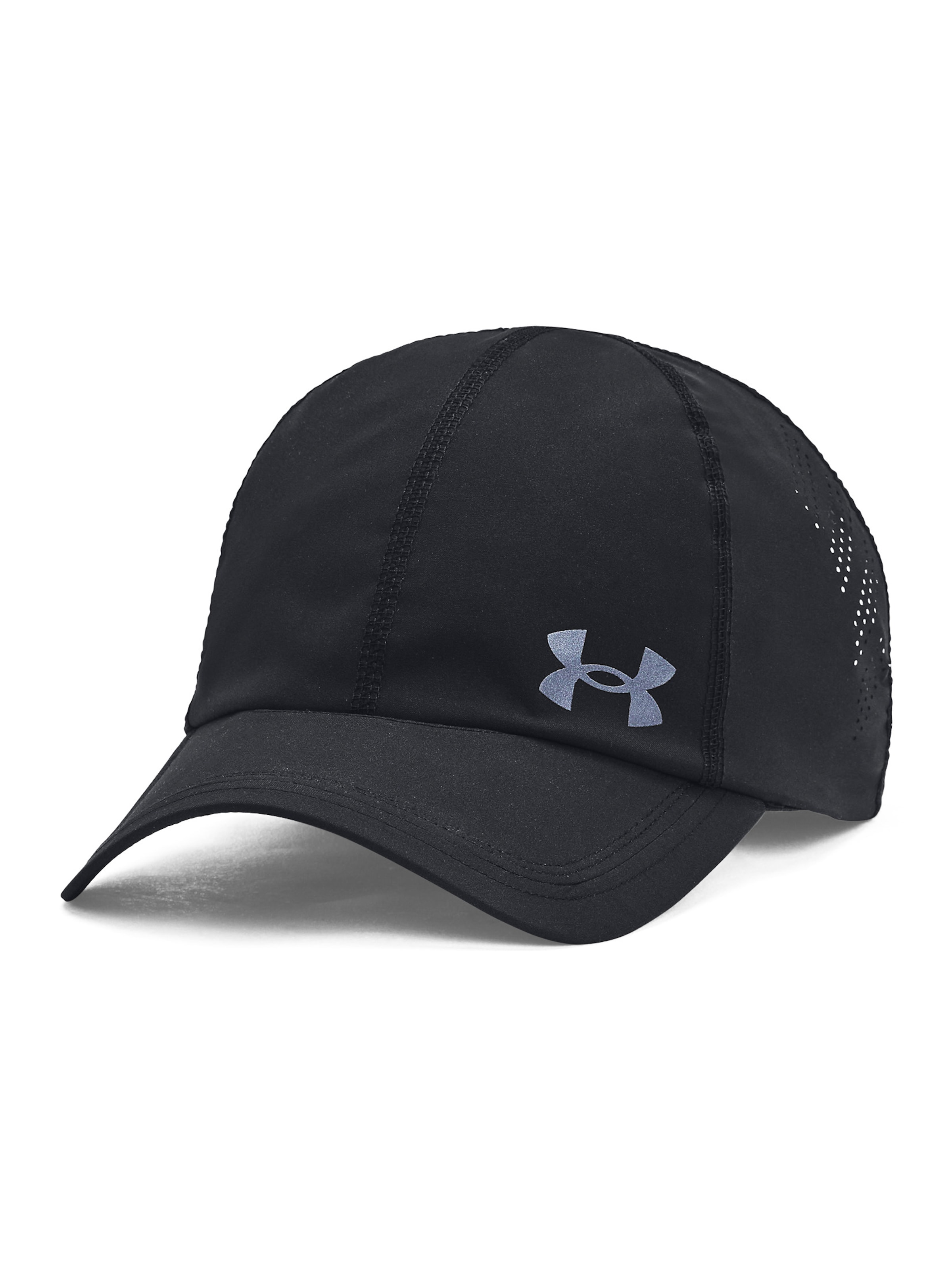 UNDER ARMOUR Sportpet 'Launch Adjustable' in de kleur Grijs / Zwart, Productweergave