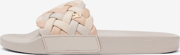 TOMMY HILFIGER Šľapky - Sivá: predná strana
