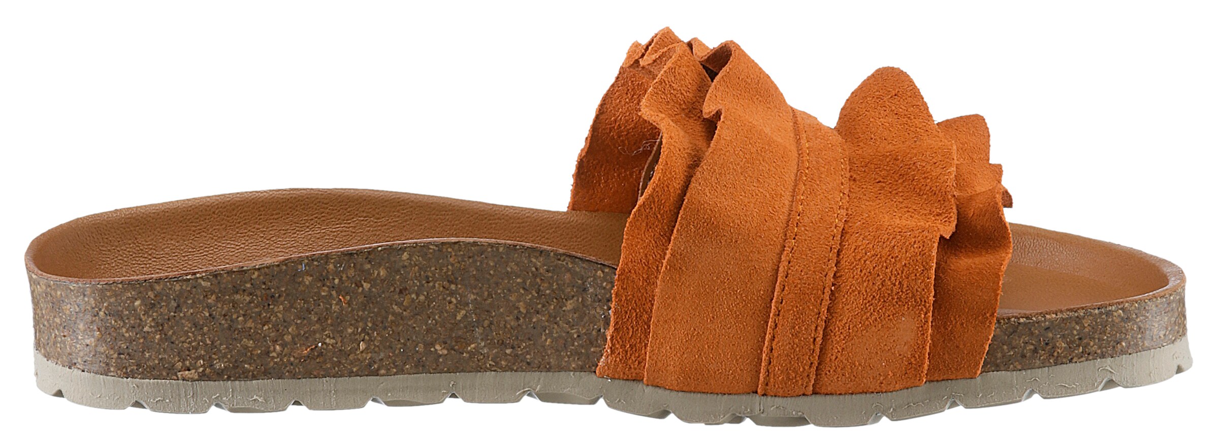 VERBENAS Mules in Orange