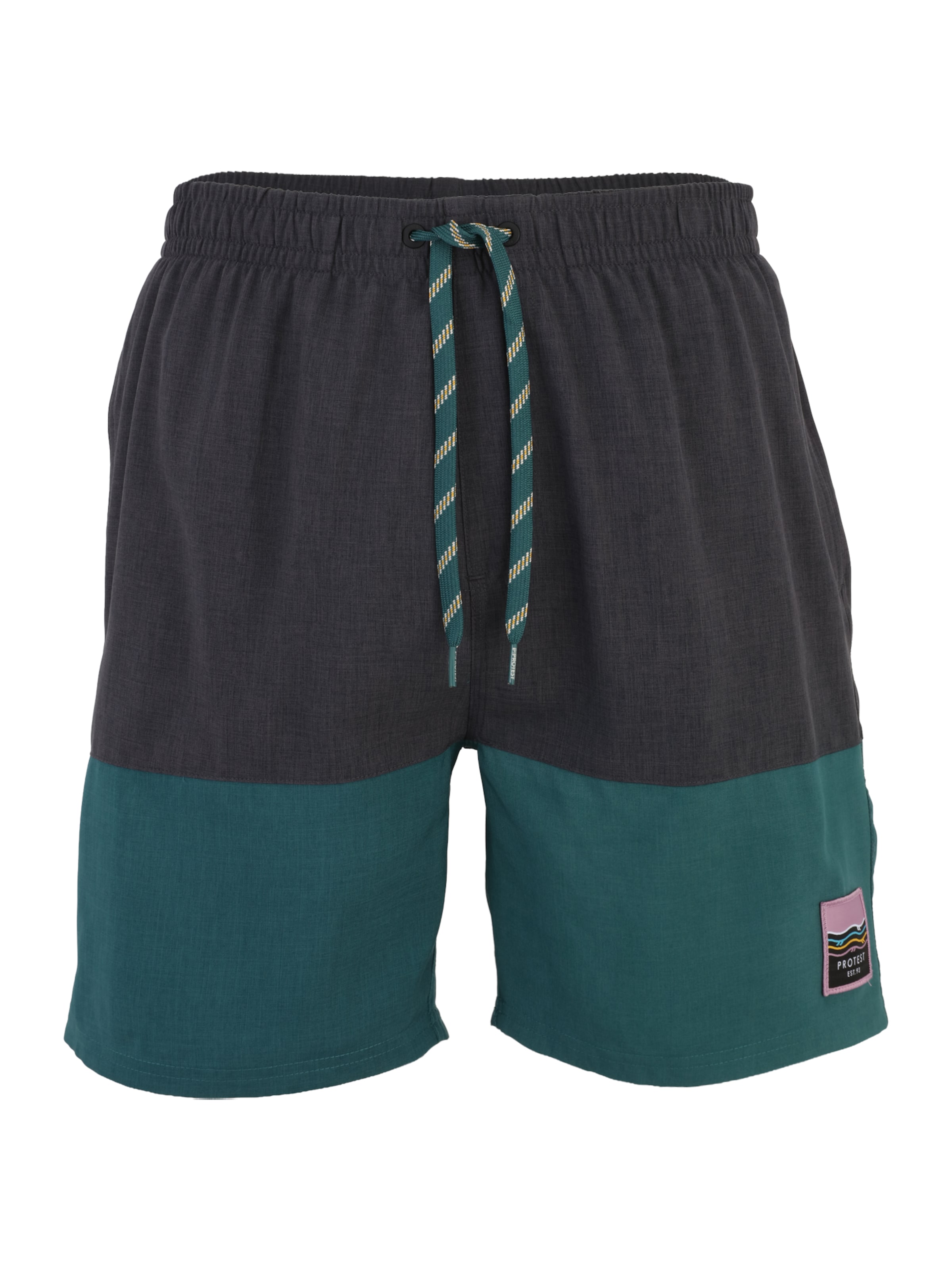Șorturi de baie 'Cabus' de la PROTEST pe verde: față