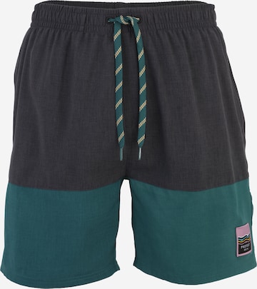 Șorturi de baie 'Cabus' de la PROTEST pe verde: față