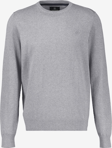 Pull-over LERROS en gris : devant
