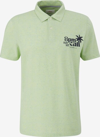 s.Oliver Shirt in Groen: voorkant