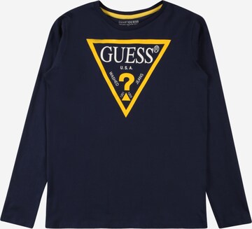 GUESS Shirt in Blau: predná strana