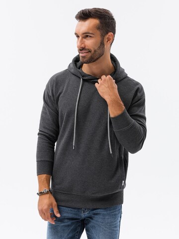 Ombre Sweatshirt 'B1313' in Grey: front