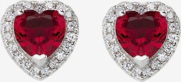 Amen Ohrringe in Silber: Vorderseite