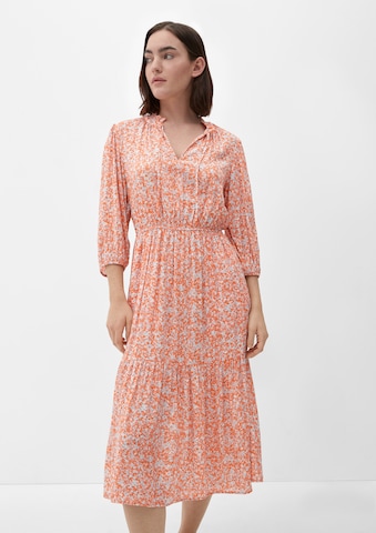 Robe s.Oliver en orange : devant