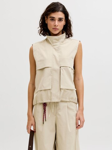 JJXX Bodywarmer 'JXCarol' in Beige: voorkant