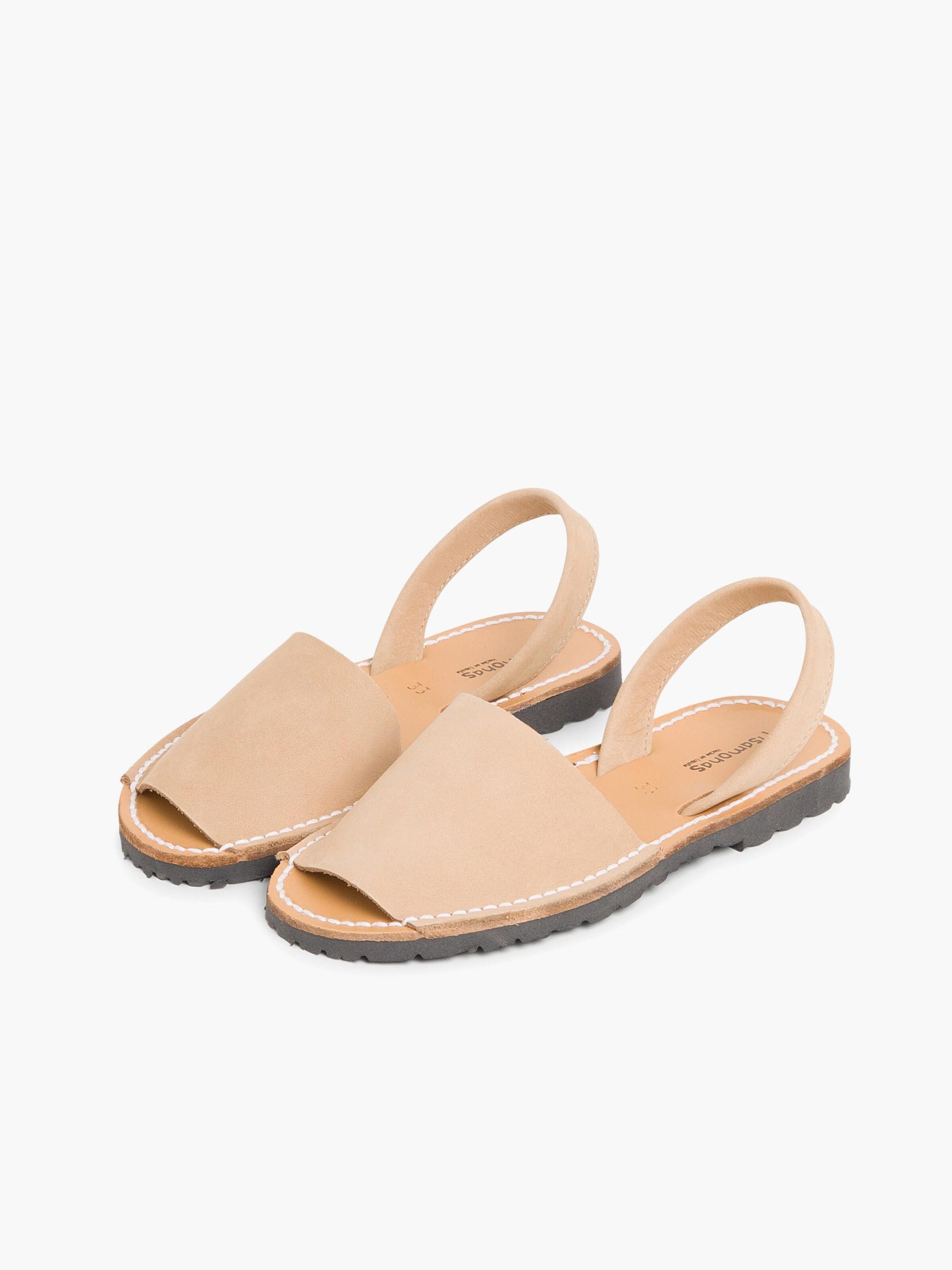 Sandales Pisamonas en beige
