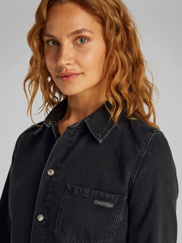 Calvin Klein Jeans Blousejurk in Zwart