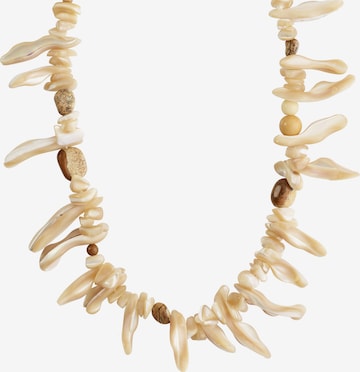 Pilgrim Halsband 'Light' i beige