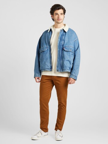 SELECTED HOMME Слим Брюки-чинос 'SLHNew Miles' в Коричневый