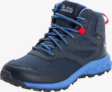 JACK WOLFSKIN Boots 'WOODLAND TEXAPORE' in Blue: front