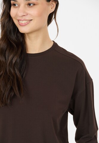 Athlecia Sweatshirt 'Brenan' in Braun