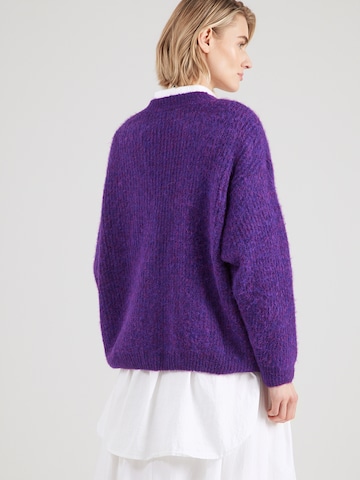 AMERICAN VINTAGE Cardigan 'EAST' i lilla