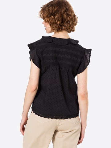 minimum Bluse 'Thola' in Schwarz