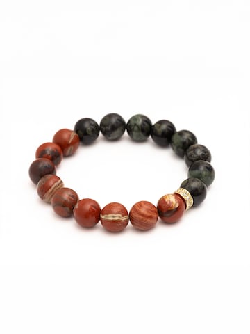 Secret Stones Bracelet 'Wild Grain' in Red: front
